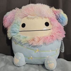 NWT - Squishmallow Zozo Bigfoot JUMBO 16" Stuffed Plush, Spring Edition, Blue